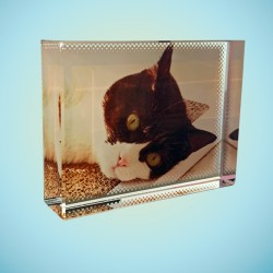 Mini cadre photo cristal en...