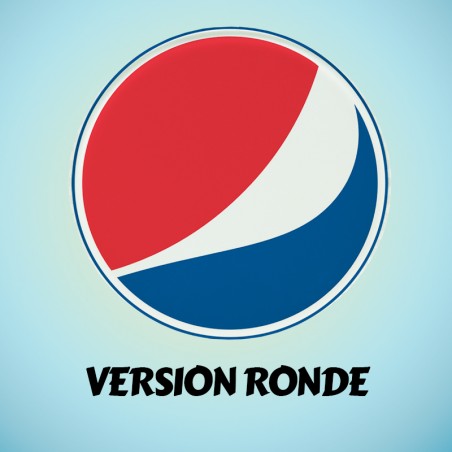 Sous verre en verre rond personnalisé